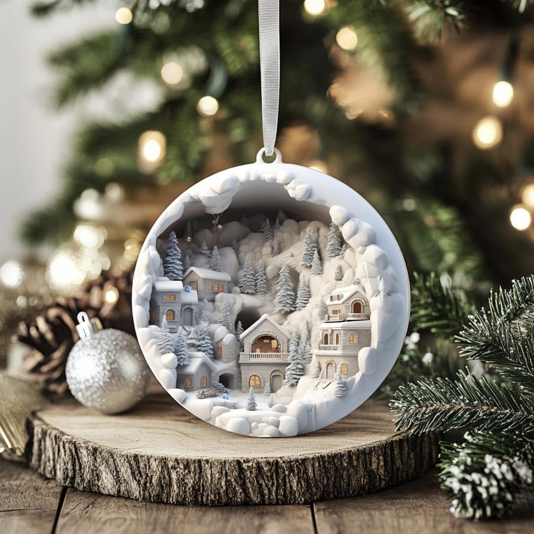 Christmas Ornament Inside an Ornament - Etsy