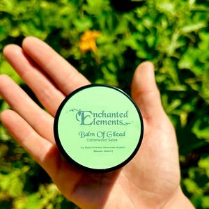 Wild Harvested Balm of Gilead Salve, Cottonwood balm, All-natural Topical herbal remedy, Beeswax ointment