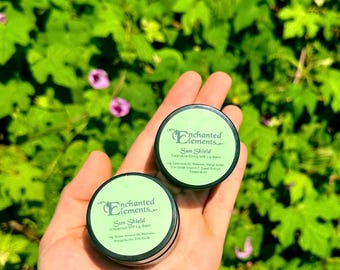 Natural SPF Zinc oxide Lip Balm, Unscented, Mango butter and Beeswax, Chapstick, Vegan plant-based sun protection
