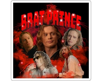 Lestat de Lioncourt Retro Graphic Sticker, Interview With The Vampire