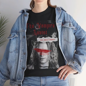 Lestat Interview with the Vampire Grunge Fan Graphic T-Shirt Gothic Horror Tee | The Vampire Lestat de Lioncourt