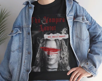 Lestat Interview with the Vampire Grunge Fan Graphic T-Shirt Gothic Horror Tee | The Vampire Lestat de Lioncourt
