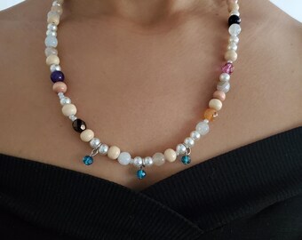 Crystal Stone Necklace
