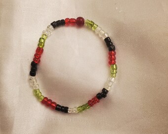 Palestine Flag Colors Bracelet