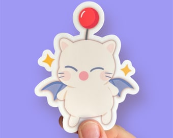 Final Fantasy Moogle Vinyl Sticker