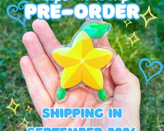 Kingdom Hearts Paopu Star Fruit Phone Grip PRE-ORDER
