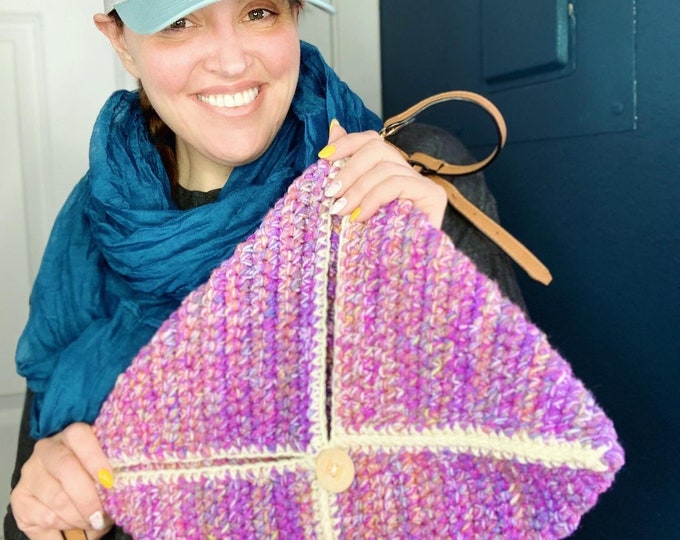 Crocheted Envelope Purse