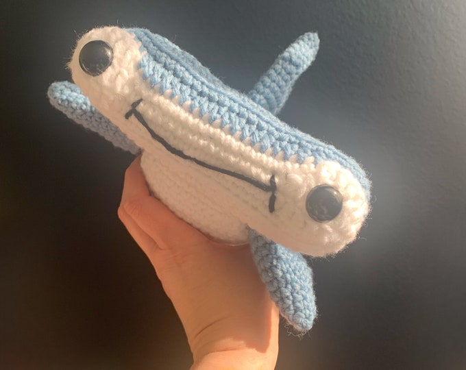 Crochet Amigurumi Hammerhead Shark