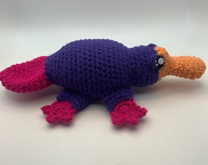 Crochet Platypus- Choose your own colors!