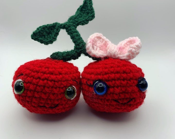Cherries Amigurumi / crochet cherries
