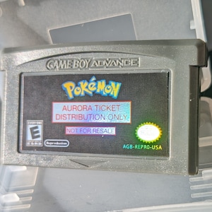 ポケモンイベント配布第3世代オーロラチケット