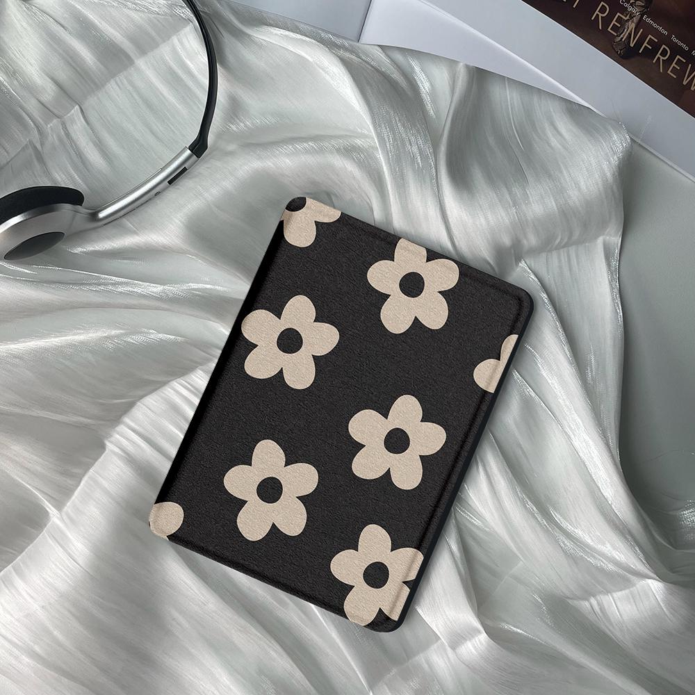 Minimalist Flowers Blossom 2024 Kindle Case Cover Kindle Paperwhite Case 12th Generation All Model Personalized Gifts for Her
