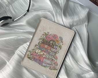 Vintage Floral Books Kindle Case - Timeless Design Fits All Kindle Models, Including Paperwhite - Personalized Gift for Book Lovers koboCase