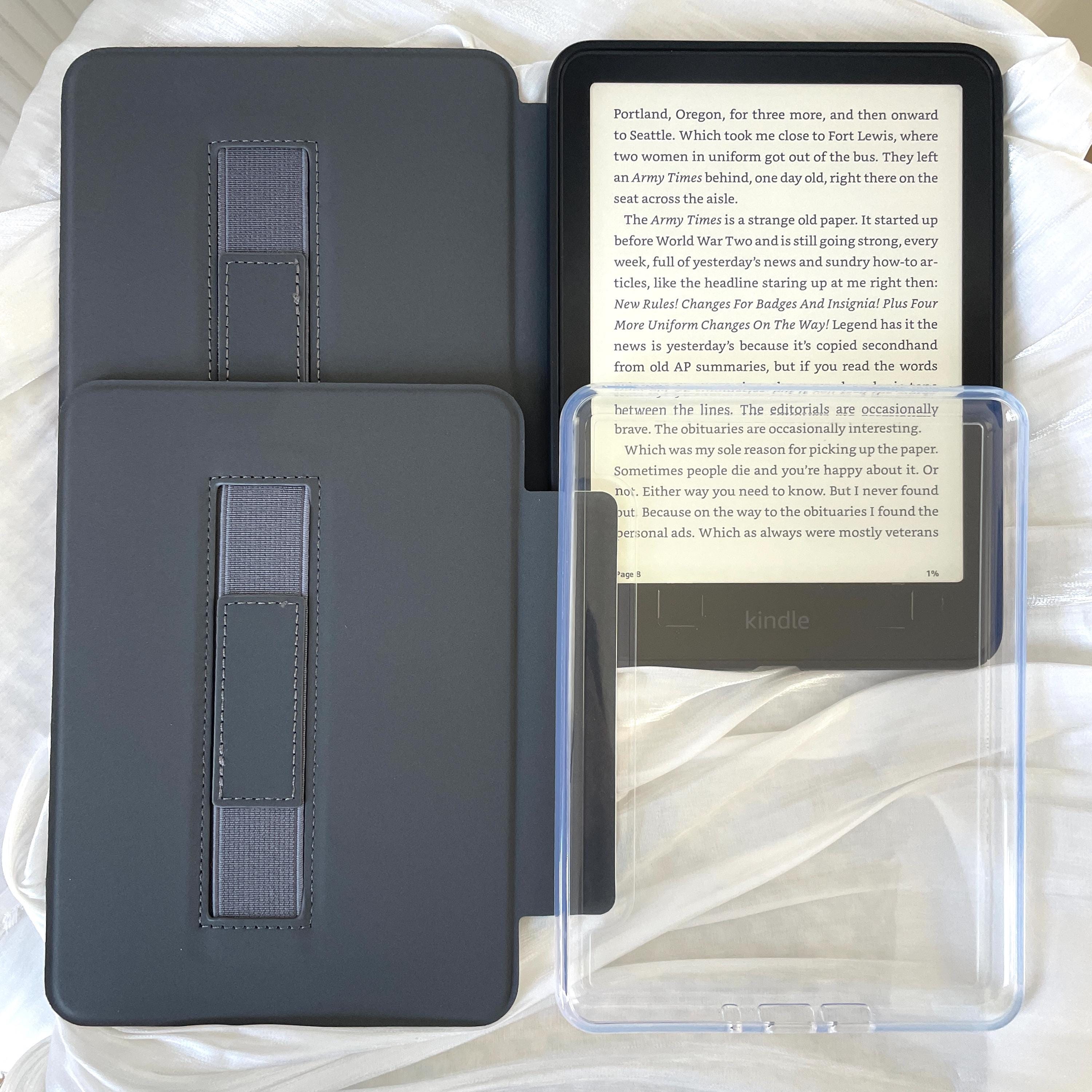 Black White Polka Dot Minimalist Kindle Paperwhite Soft Case 2025 ...