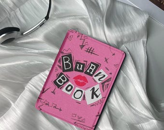 Étui pour Kindle Burn Book - Design élégant adapté à tous les modèles Kindle, y compris Paperwhite 6" et 7" - Cadeau personnalisé pour elle
