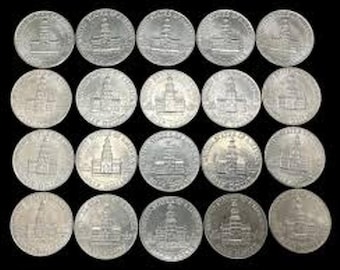 20th Century Type Set Framed in Wood and Glass Display Frame