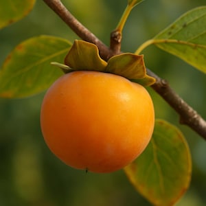 American Persimmon Tree (12–24”) – Bare Root Fruit Tree – Cold Hardy – Sweet Orange Fruit – Live Tree Ready to Plant