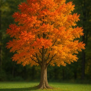 2 Sugar Maple trees ! Live trees  Easy to grow, Shade trees, Plant now, fall color, Maple syrup.