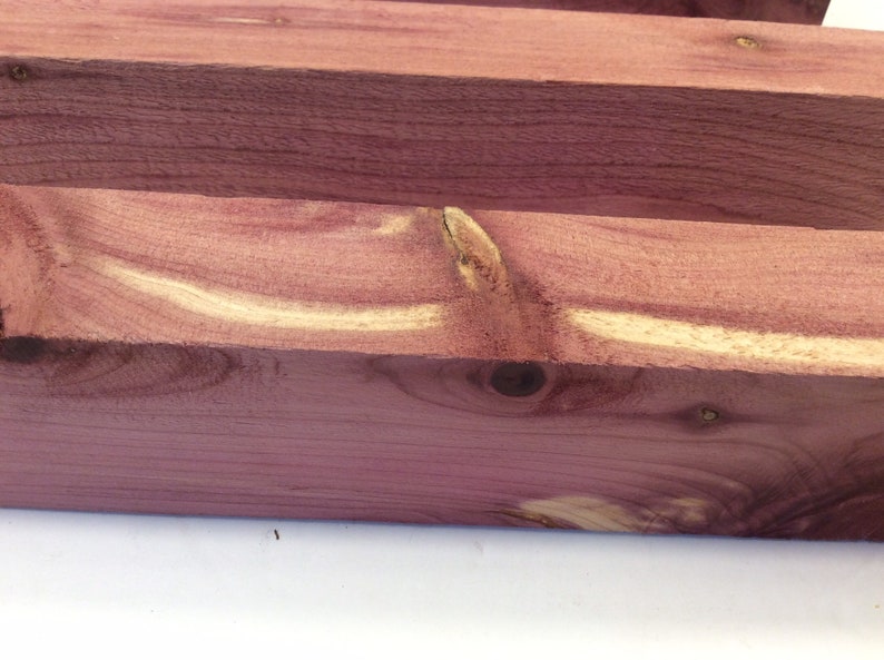 3 Beautiful Aromatic Red Cedar Blocks 2 x 1/34 x 12 inch, Crafts, Turkey calls,Pens, Wood-burning image 2