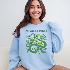 Chinese New Year Snake Sweatshirt, Lunar New Year Hoodie, 2025 Snake Shirt, Year of the Snake Sweatshirt, Chinese Zodiac Snake Hoodie