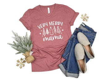 Very Merry Matching Family Christmas Shirts,very merry christmas tree shirt,Very Merry family Tee,Very Merry Mama Dad,very merry mini shirt
