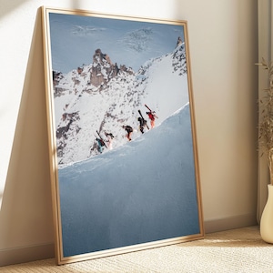 Retro Ski Photography Print: Apres Ski Wall Art (Instant Download)