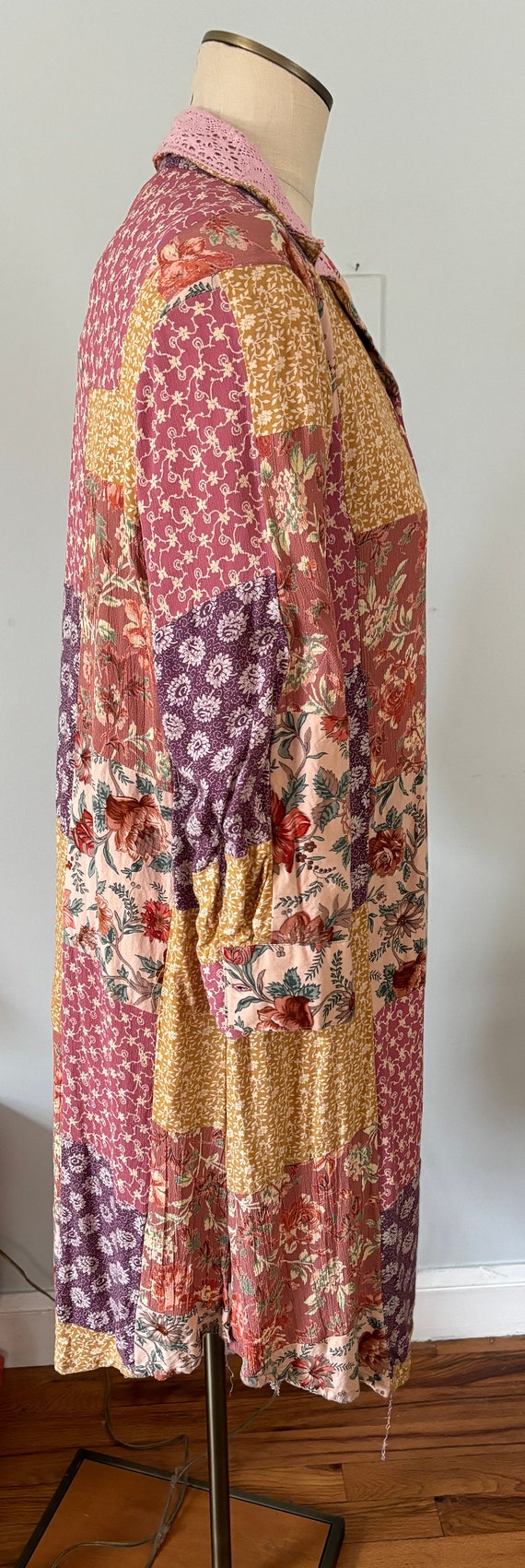 April Cornell Size Small S Patchwork Topper Jacke… - image 3