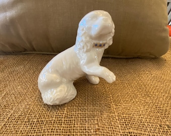 Vintage Lenox China Jewels Collection 4" Cocker Spaniel Dog Porcelain Figurine