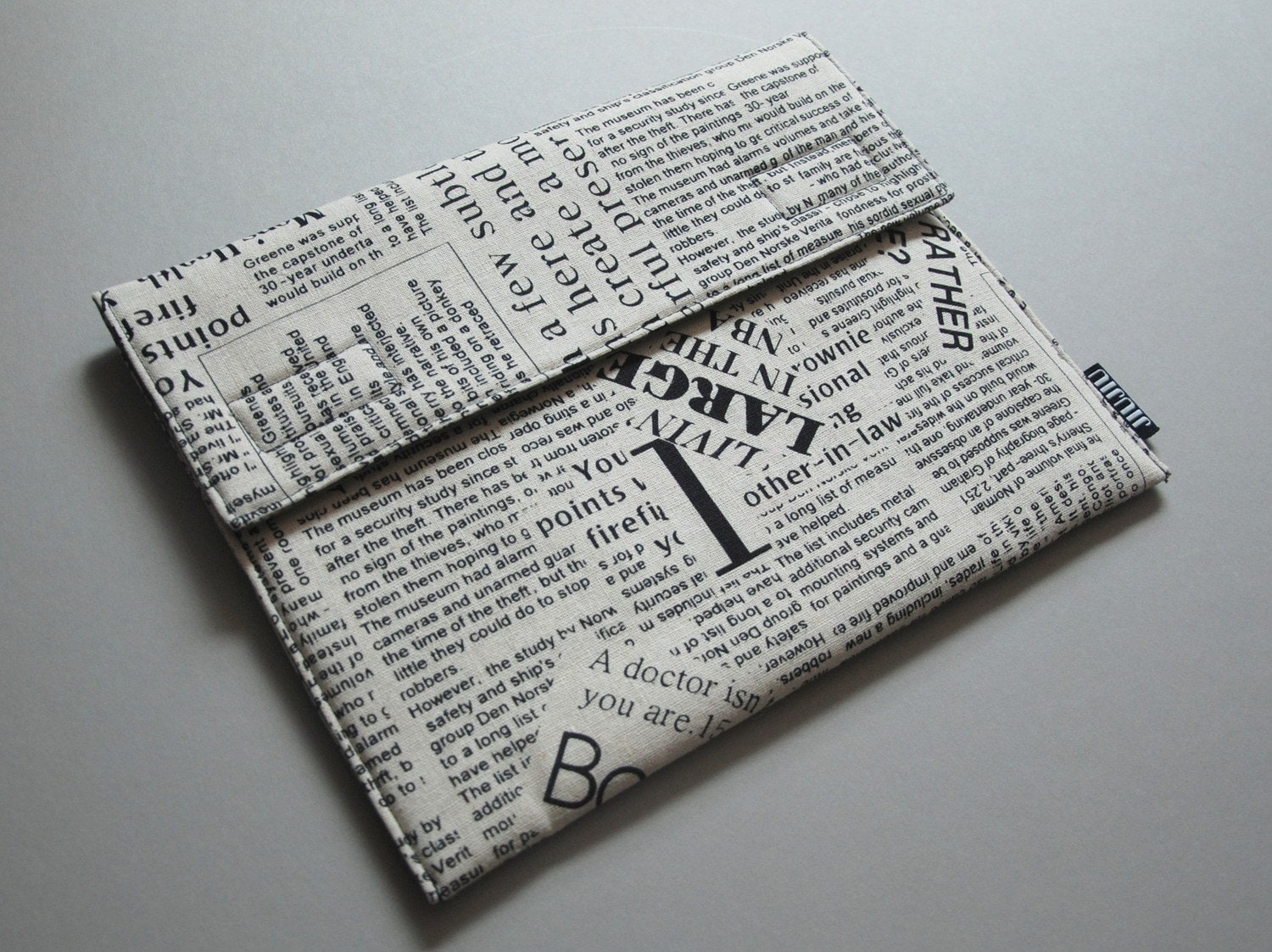 Laptop Case/Laptop Cover, for 11inch, 13inch and 15inch MacBook and others. Linen/Padded