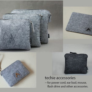 Laptop Case/Laptop Cover, for 11inch, 13inch and 15inch MacBook and others. Linen/Padded image 4