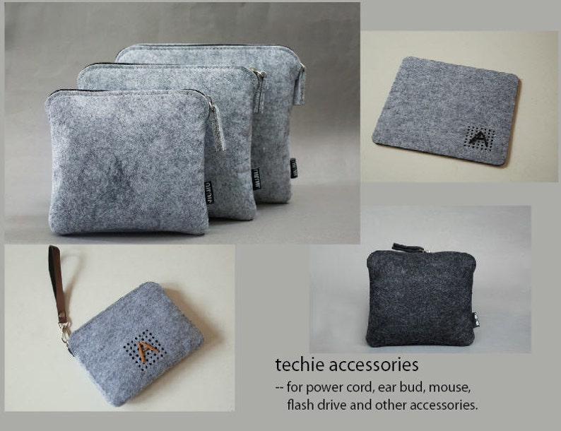 Laptop Case/Laptop Cover, for 11inch, 13inch and 15inch MacBook and others. Linen/Padded image 4