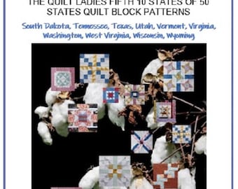 Fifth 10 States Quilt Block Patterns from The Quilt Ladies