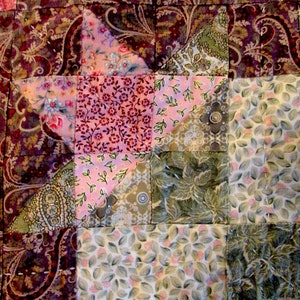 A Big Brown and Pink Quilt Pattern Book from The Quilt Ladies www.bethanndoing.com