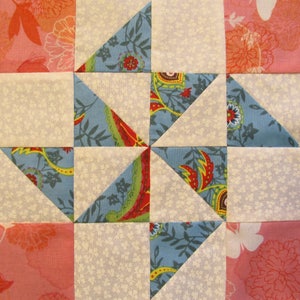 “The Ladies” quilt block sampler pattern book with  68 - Eight by Eight Inch quilt pattern blocks, quilt blocks not too small and not too large. And this quilt pattern is from The Quilt Ladies.