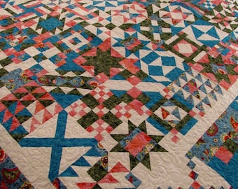 The Ladies Quilt Pattern Book – 68 Quilt Block Sampler (PDF Download)