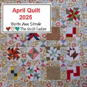 April Quilt Pattern 2025 - Make It Special PDF Download