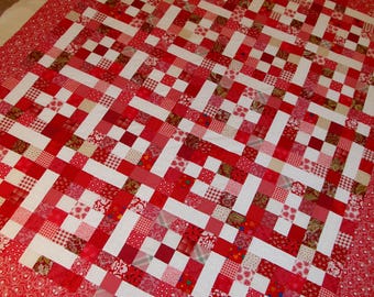 Quilt Pattern, Put on Some Red Lipstick and Let's Quilt - Downloads in Moments