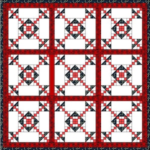 February Quilt Pattern from The Quilt Ladies DIGITAL Download to you in Moments image 4