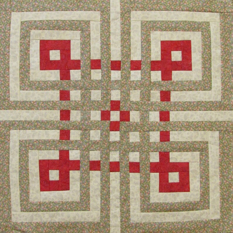 Download Love Knot Quilt Pattern PDF Download | Etsy