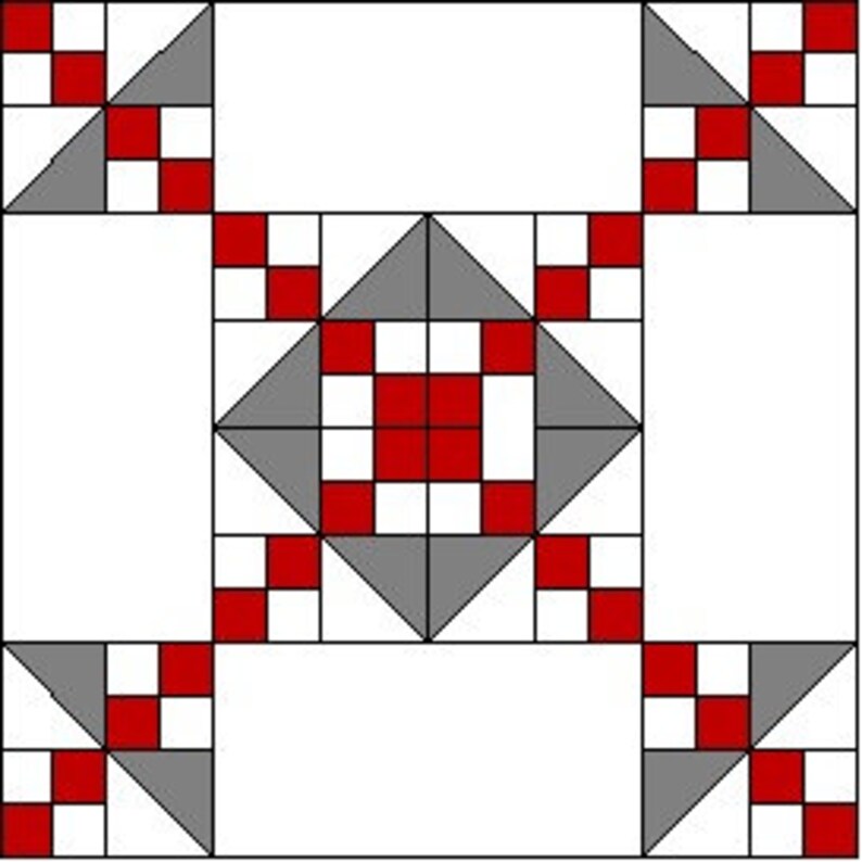 February Quilt Pattern from The Quilt Ladies DIGITAL Download to you in Moments image 8