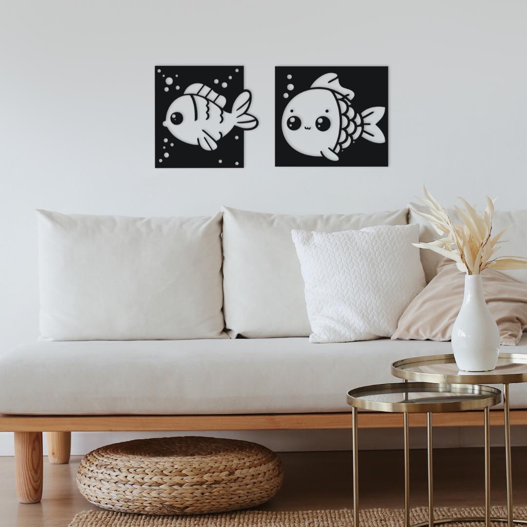 Panel Fish, Laser Cut Svg|dxf|png|ai File | Metal Art Wall Art ...