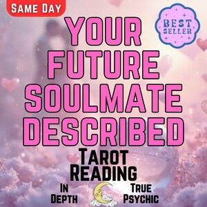 Lectura de tarot descriptiva de tu futura alma gemela, descubre los rasgos de tu alma gemela, tirada de 5 cartas para conocer el amor y pronosticar una relación