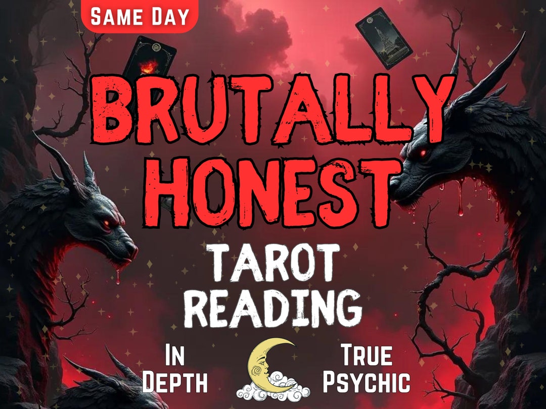 Brutally Honest Tarot Reading, Unfiltered Truth & Raw Selfreflection