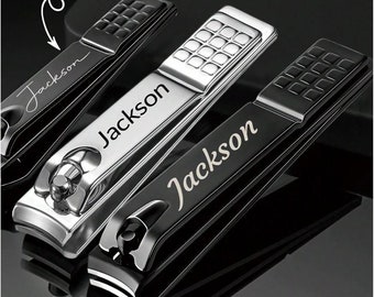 Personalized Nail Clipper, Custom Engraved Name Nail Salon, Nailclipper Cutter Bridesmaid Gifts for Her Women Girlfriend Mom Gift Valentine