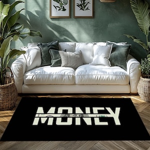 Money Rug, Rich Rug, Dollar Rug, Cool Rug, Boss Rug, Dollar Money Rug, Luxury Money Rug Runner, Dollar Rug Carpet,Dollars Rug, Housewarming