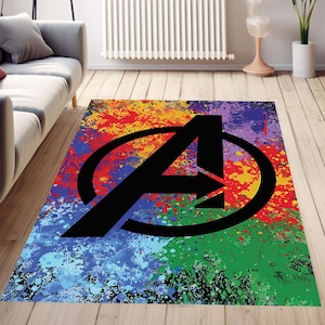 Avenger rug, Super Hero Rug, Spider-Man Rug, Venom Rug, 347 May, Magazine Cover, Legendary, Fantastic Rug, Cartoon Rug, Kids Room Rug, Rug