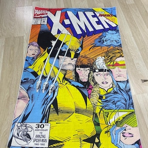 X-Men Legend Teppich, Comic Cartoon Bücher Cover, Bücher Erste Nummer, Fantastischer Retro Teppich, XMan Film Comic Cartoon Teppich
