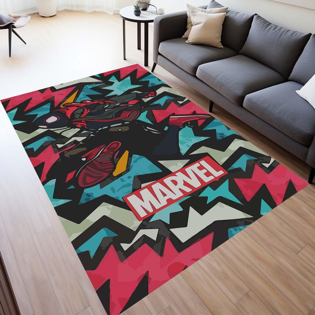 Spider-man Rug, Avenger Rug, Super Hero Rug, 347 May, Magazine Cover ...