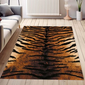 Leopard Rug, Leopard Pattern Rug, Leopard Fur Pattern Rug, Animal Decor Rug, Living Room Rug, Area Rug, Non Slip Rug, Gift Rug, Area Rug