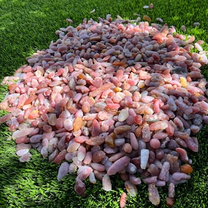 Alxa Gobi Desert Agate Collection:  Agate can be used for polished jewelry, handicrafts, and as decorative stones for potted plants.